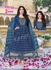 Zarina Vol 3 By Kavya Naira Cut Cotton Kurti With Bottom Dupatta Wholesale Market In Surat
